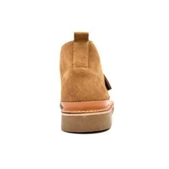 British Walkers Cambridge Men's Tan Suede Desert Boots - Picture 6 of 7